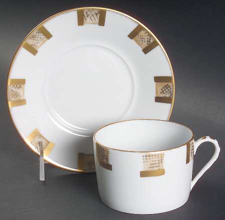 Variations Sable Flat Cup & Saucer Set