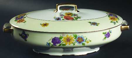 Princess Oval Covered Vegetable