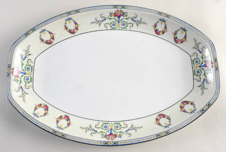 PUN2 17" Oval Serving Platter by Porcelain Union