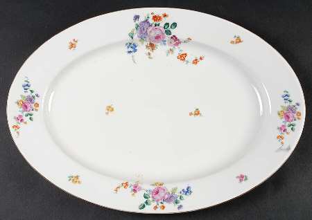 PUN28 15" Oval Serving Platter
