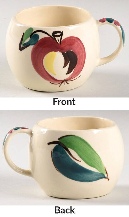 Apple Flat Cup