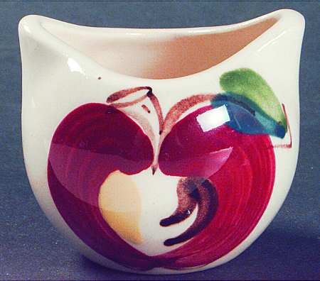 Apple Individual Open Sugar Bowl