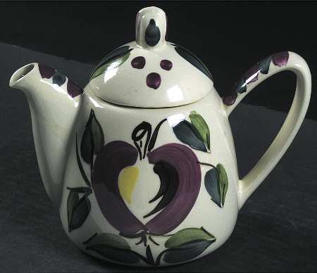 Apple Teapot & Lid
