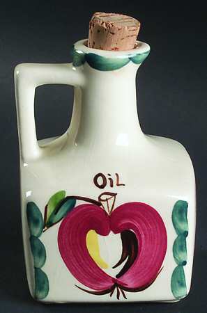 Apple Handled Oil with Cork Stopper