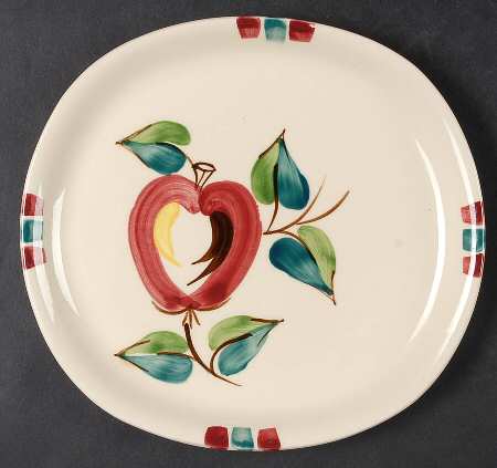 Apple Luncheon Plate