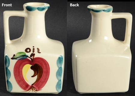 Apple Handled Oil No Cork Stopper