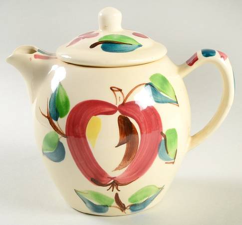 Apple Coffee Pot & Lid