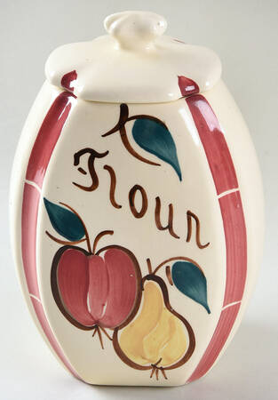 Fruit Flour Canister & Lid