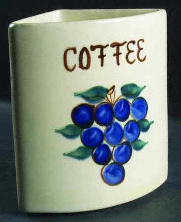 Fruit Coffee Canister for(6 Piece)Revolving Canister Set