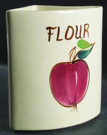 Fruit Flour Canister for (6 Piece)Revolving Canister Set