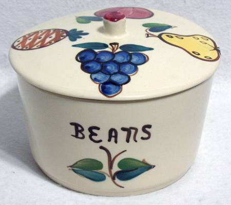 Fruit Bean Pot & Lid