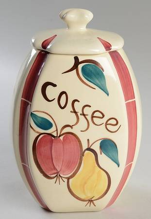 Fruit Coffee Canister & Lid