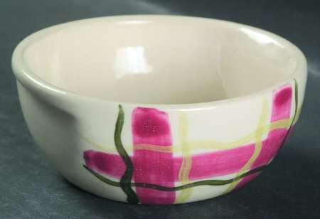 Normandy Plaid Fruit/Dessert (Sauce) Bowl