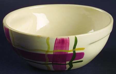 Normandy Plaid Coupe Cereal Bowl