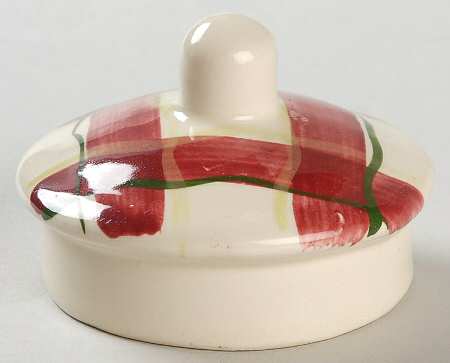 Normandy Plaid Lid for Teapot