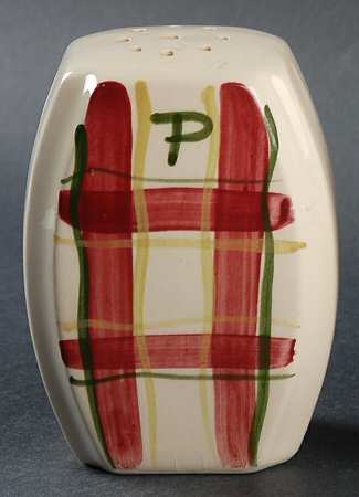 Normandy Plaid Oversized Pepper Shaker