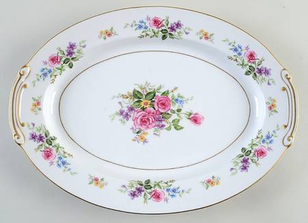 Melody 14" Oval Serving Platter