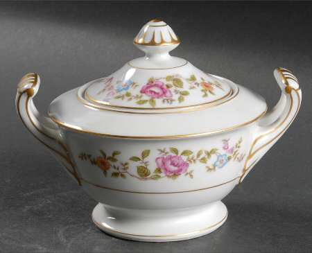 Rose Lane Sugar Bowl & Lid
