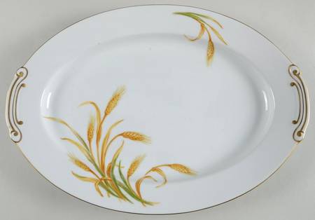 Wheat 16" Oval Serving Platter