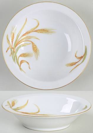 Wheat Rim Fruit/Dessert (Sauce) Bowl