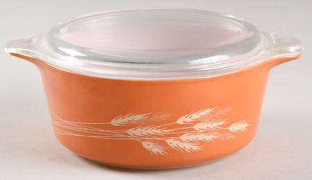 Autumn Harvest 1.50 Pt Round Covered Casserole