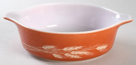 Autumn Harvest 1 Pt Round Casserole No Lid