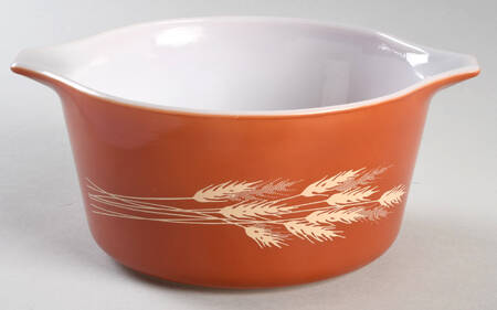 Autumn Harvest 1 Qt Round Casserole No Lid