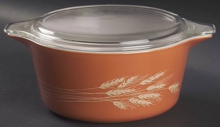 Autumn Harvest 1.5 Qt Round Covered Casserole
