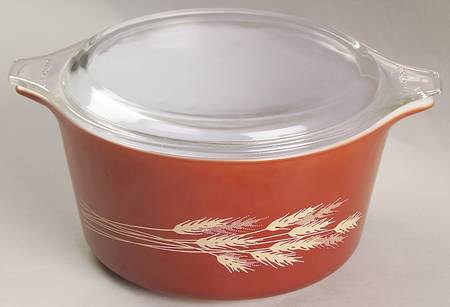 Autumn Harvest 1 Qt Round Covered Casserole