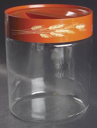 Autumn Harvest 7" Glassware Storage Jar & Lid