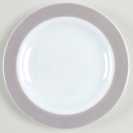 Gray Bread & Butter Plate