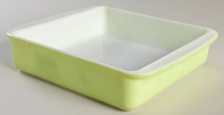 Green 10" Square Baker