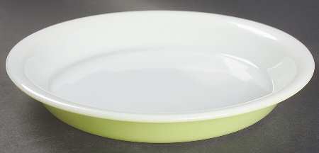 Green 9" Pie Baking Plate