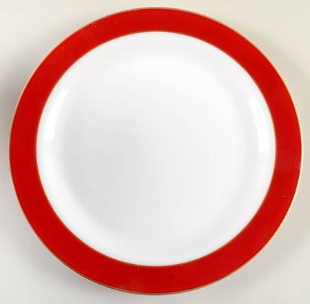 Maroon Gold 12" Chop Plate (Round Platter)