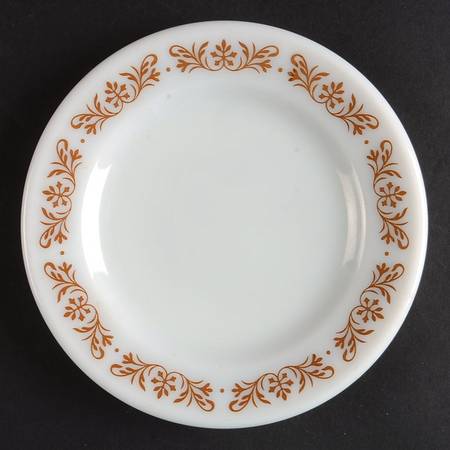 Copper Filigree Bread & Butter Plate