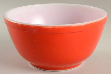 Red 7" Mixing Bowl