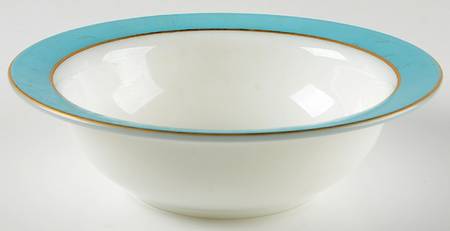 Turquoise 9" Round Vegetable Bowl