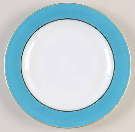 Turquoise Salad Plate