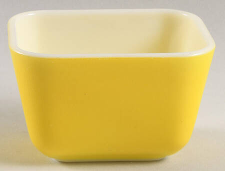 Yellow (Light Pale) Small Refrigerator Jar No Lid