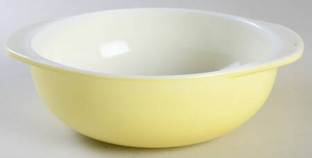 Yellow (Light Pale) 2 Qt Round Covered Casserole No Lid