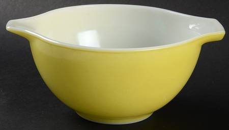 Yellow (Light Pale) 7" Cinderella Mixing Bowl