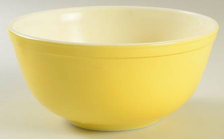 Yellow (Light Pale) 8" Mixing Bowl