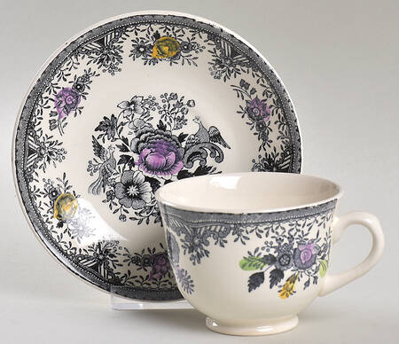 PRG10 Footed Cup & Saucer Set