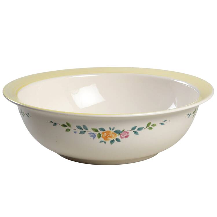 Rosehaven 11" Large Salad Serving Bowl