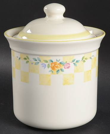 Rosehaven Medium Canister & Lid