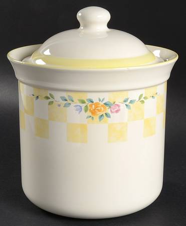 Rosehaven Large Canister & Lid