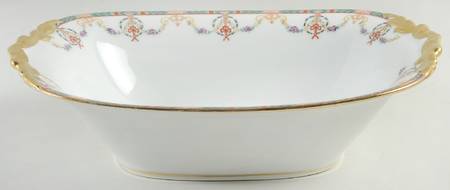 POY113 10" Oval Vegetable Bowl
