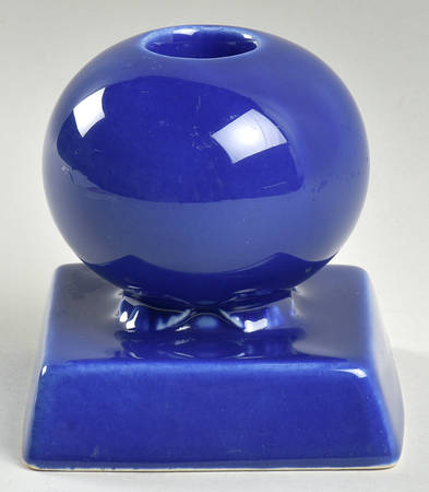 Caliente Sapphire Blue (Shell Crest) Candleholder