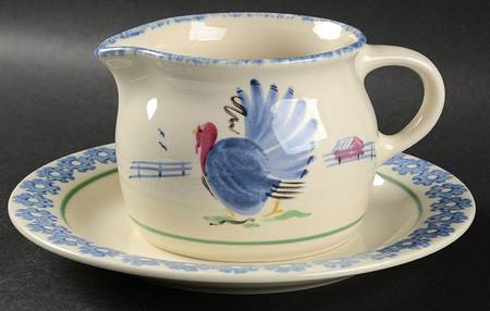 Sunnydale Gravy Boat & Underplate