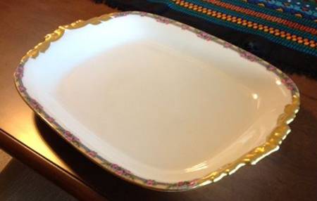 POY121 12" Oval Serving Platter